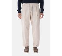 Pantaloni Uomo Cotone Leggero Elastico in Vita Pantalaccio Largo Made in Italy