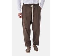 Pantaloni Uomo Cotone Leggero Elastico in Vita Pantalaccio Largo Made in Italy