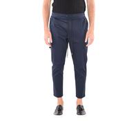 Pantaloni Uomo Cotone Slim Fit Estivi Pantalone Leggero Elastico Vita Pantalacci
