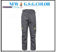 PANTALONI UOMO DA LAVORO CON ELASTICO AI FIANCHI E TASCHE
