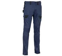 Pantaloni Uomo da Lavoro Multitasca Cofra Jember Elasticizzati Ergonomici Slim
