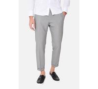 Pantaloni Uomo Eleganti Slim Fit Cotone Pantalone Capri Made in Italy Leggero