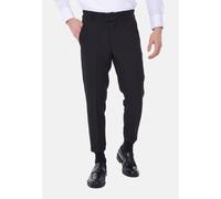 Pantaloni Uomo Invernale Elegante Viscosa Pantalone con Risvoltino Made in Italy