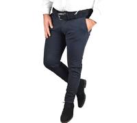 Pantaloni Uomo Invernali Eleganti Slim fit Elasticizzati Chino Cotone a quadri