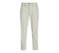 JACK & JONES Male Men's Relaxed Fit Jeans High Performance Stretch | High Rise, Classic Closure | Comfort & Durevole, natur, 33W x 32L