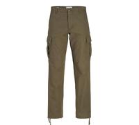 PANTALONI Uomo JACK&JONES 12258150 KANE L.32 OLIVE NIGHT