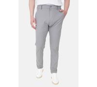 Pantaloni Uomo No Stiro Estivi Tinta Unita Leggeri Pantalone Tessuto Sottile