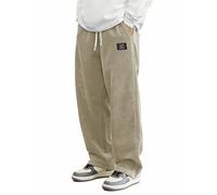 Pantaloni Uomo Palestra Estate Leggeri Oversize Cropped Drip Softshell Francese Principe Aderenti Brand Impermeabili Gilet Alto Strappatissimi Strettissimi Disegno sui Gym Senape