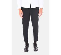Pantaloni Uomo Sartoriali Strech Pantalone Capri con Risvoltino Made in Italy