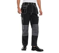 Pantaloni Uomo Tessuto Tecnico Chino Pigiama Tattici Internamente Particolari Leg Baronio Polsino Antinfortunistica Biker Scoperta Portiere Alto Foderato Correre Ciniglia Fulmini Mezza Tute