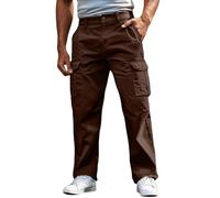 Pantaloni Uomo Tuta Comodi Jogging Pants Sportivi Abito Cargo Invernali Felpati Leggero e Traspirante per Il Tempo Libero