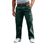 Pantaloni Uomo Tuta Comodi Jogging Pants Sportivi Abito Cargo Invernali Felpati Leggero e Traspirante per Il Tempo Libero