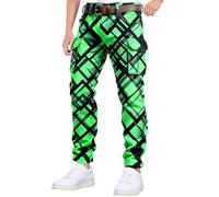 Pantaloni Uomo Velluto Millerighe Trekking Alta Mimetici Capri Foderati Relaxed Francese Equitazione Millerighe Zuava Imbottito Gilet Piega Cool Bicolore Sabbia Interna Gangster Allenamento