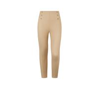 Pantaloni WR.UP 7/8 similpelle vita alta con bottoni deco