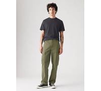 Pantaloni XX Cargo dritti Khaki / Olive Night Canvas levi > clothing > men