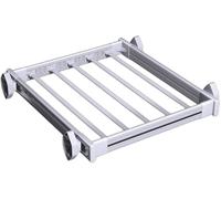 Pantaloniere Estraibile, Regolabile, Alluminio Stampelle Armadio,Grucce Salvaspazio, Servetto Saliscendi Armadio,Grucce per Gonne,Bastone Appendiabiti per Appendere Vestiti,Cravatte B,W45-60CM