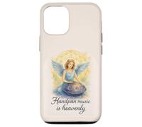 Pantam - Angelo con handpan e un messaggio 2 - Fan Fun Custodia per iPhone 12/12 Pro