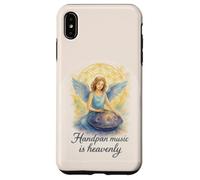 Pantam - Angelo con handpan e un messaggio 2 - Fan Fun Custodia per iPhone XS Max