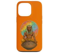 Pantam - Farao con handpan e Flower Of Life 1 - Fan Fun Custodia per iPhone 13 Pro