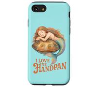 Pantam - Mermaid with handpan and a Message 1 - Fan Fun Custodia per iPhone SE (2020) / 7/8