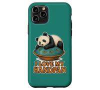 Pantam - Panda with handpan and a message 1 - Fan Fun Custodia per iPhone 11 Pro