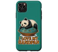 Pantam - Panda with handpan and a message 1 - Fan Fun Custodia per iPhone 11 Pro Max