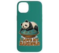 Pantam - Panda with handpan and a message 1 - Fan Fun Custodia per iPhone 14 Plus