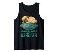Pantam - Pug with handpan And a Message 1 - Fan Fun Canotta