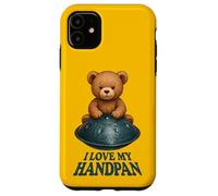 Pantam - Teddy with handpan and a message 1 - Fan Fun Custodia per iPhone 11