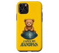 Pantam - Teddy with handpan and a message 1 - Fan Fun Custodia per iPhone 11 Pro