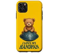 Pantam - Teddy with handpan and a message 1 - Fan Fun Custodia per iPhone 11 Pro Max
