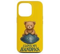 Pantam - Teddy with handpan and a message 1 - Fan Fun Custodia per iPhone 13 Pro