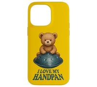 Pantam - Teddy with handpan and a message 1 - Fan Fun Custodia per iPhone 14 Pro Max