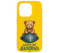 Pantam - Teddy with handpan and a message 1 - Fan Fun Custodia per iPhone 15 Pro