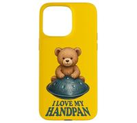 Pantam - Teddy with handpan and a message 1 - Fan Fun Custodia per iPhone 15 Pro Max