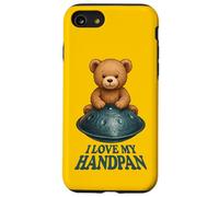 Pantam - Teddy with handpan and a message 1 - Fan Fun Custodia per iPhone SE (2020) / 7/8