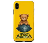Pantam - Teddy with handpan and a message 1 - Fan Fun Custodia per iPhone XS Max