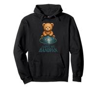 Pantam - Teddy with handpan And a Message 1 - Fan Fun Felpa con Cappuccio