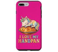 Pantam - Unicorn with handpan and a message 1 - Fan Fun Custodia per iPhone 7 Plus/8 Plus