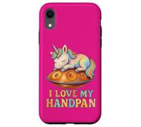 Pantam - Unicorn with handpan and a message 1 - Fan Fun Custodia per iPhone XR