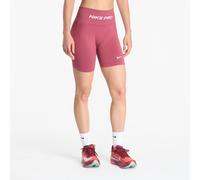 Pantaoncini Nike Pro Seamess Women's High-Waisted 5" Biker Shorts Pink Smoke/ White L