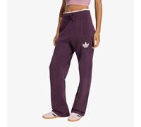 Pantaoni da ginnastica adidas Ess Knit Tipping Pants Nobe Red/ Cream White L