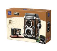 Pantasy 85050 - Retro'- Fotocamera Reflex a doppia Lente