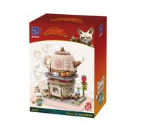 Pantasy 86507 Kungfu Panda Street View - Chiosco Del Tè Di Shifu 300+Pezzi