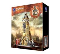 Pantasy Original-Steampunk Serie Costruzione Setta Steampunk Orologio Torre Park