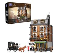 PANTASY Set di Costruzioni per Adulti Appartamento Baker Street 221B, Modello di Architettura Modulabile di Tipico Caseggiato Europeo, Giocattolo da Collezione con Scene di Strada