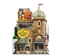 PANTASY set di mattoncini collezione Edifici Modulari : Il Birrificio
