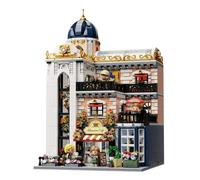 PANTASY set di mattoncini collezione Retrò: la Caffetteria con serra
