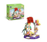 PANTASY The Little Prince Starry Garden Building Set, Diorama fantasia floreale con rosa gigante e farfalla, modello creativo di mattoni da esposizione e regalo da collezione per i fan