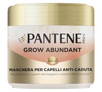 Pantene Grow Abundant Maschera Anti-Caduta 300ml, Rende i Capelli Secchi e Danneggiati Più Lunghi e 10 Volte Più Forti, Aumenta la Resistenza Contro la Rottura, 2000mg Pro-V B5 Complex + Aminoacidi